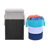 HOMETALES Black Laundry Bag