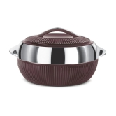 Milton Fiesta 1500 Insulated Inner Stainless Steel Casserole, 1370 ml, Brown Silver - Brown Silver