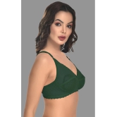 Madam - Green Mesh Non Padded Womens Everyday Bra ( Pack of 1 ) - None