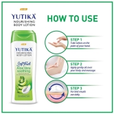 Yuthika Aloe Vera Body Lotion 200ml and Lip Care 10gx2Pcs, Aloevera Body Lotion and Lip Balm Combo Pack