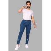 Anand Blue Lycra Mens Joggers ( Pack of 1 ) - None