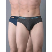 Pack of 2 Dollar Bigboss Assorted Solid Cotton Blend Men Brief - None