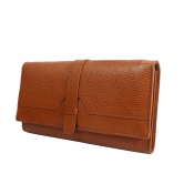 Women Trendy Brown Genuine Leather Wallet (PDS/LDB/23/0006P)