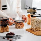 Air-Tight Unbreakable Kitchen Storage Jar - 7pcs Set