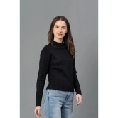 Mode By RedTape Women Black Solid Sweater