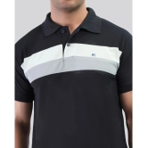 Forbro Black Cotton Regular Fit Mens Sports Polo T-Shirt ( Pack of 1 ) - None