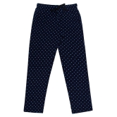 Diaz Pack of 1 Boys 100% Cotton Trackpant ( Navy ) - None