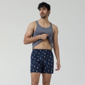 Splash Cotton Boxers - Surfboard Blue XL