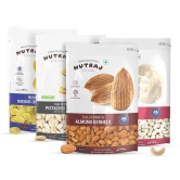 Nutraj Dry Fruits Cobmo Pack 1 Kg (California Almonds 250g, Cashews 250gm, Roasted Salted Pistachios 250g, Raisins 250g)