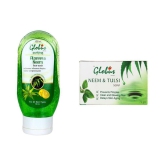 globus remedies Aloevera Face Wash + Neem Soap Face Wash 245 gm