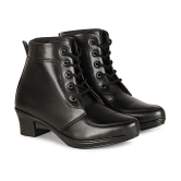 Commander Shoes - Black Women''s Ankle Length Boots - None