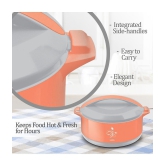 Milton Divine Jr Inner Steel Casserole Gift Set of 3, Orange - Orange