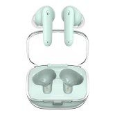 USAMS BE16 BE Series Transparent TWS Headset Wireless Bluetooth 5.3 Earbuds Lightweight In-Ear Headphones-Green