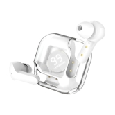 VEhop Flash Pods Bluetooth True Wireless (TWS) In Ear 30 Hours Playback Low Latency,Powerfull bass IPX4(Splash & Sweat Proof) White