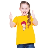 Girls Cotton Akashi Half Sleeve TShirt (Yellow) PID41511