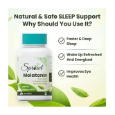 Sprowt Melatonin 10mg for better sleep | Antioxidant Support & Non-Habit Forming - 120 Veg Tablets