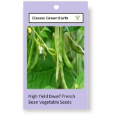 CLASSIC GREEN EARTH - French Beans Vegetable ( 60 Seeds )