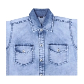 Kids Denim Full sleeves Shirt - None