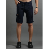 Paul Street Navy Cotton Mens Shorts ( Pack of 1 ) - None