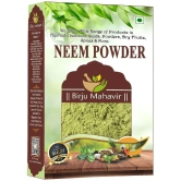 Brijbooti Natural Neem Powder (100 Gm) | Anti-Pimple and Anti-Bacterial | For Face, Hair and Skin