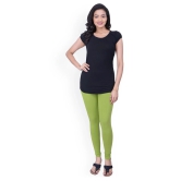 TCG Combo of 3 Leggings Rama Green, Orangs & White_GL301 - M