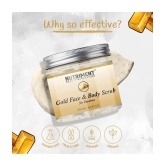 Nutriment Gold Face And Body Scrub For Men & Women ( Pack of 1 )-250 gm