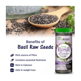 KAYABOOST Basil Seeds Weight Loss, Rich In Omega, Fiber Diet Sabja Seed (200 g)