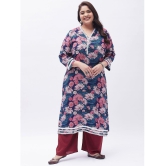 Tissu - Blue Straight Rayon Womens Stitched Salwar Suit ( Pack of 1 ) - None