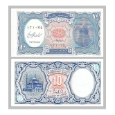 Egypt 10 Piastres Top Grade Beautiful Gem UNC Banknote