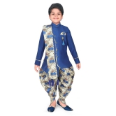 Ahhaaaa Ethnic Wear Sherwani/Indo Western and Printed Dhoti Pant With Dupatta For Kids and Boys - None