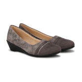 Saheb - Gray Women''s Casual Ballerinas - None