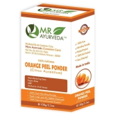 MR Ayurveda 100% Natural Orange Peel Powder for Skin Face Pack Masks 100 gm