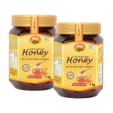 ANP BEE 100% Pure NMR Tested Honey Raw Natural Honey 1 kg Pack of 2