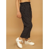 MINI & MING Girls Polka Dot Printed Relaxed Low-Rise  Trousers