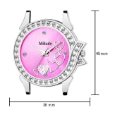 Mikado - Pink Silicon Analog Womens Watch