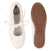 Shoetopia - White Womens Casual Ballerinas - None