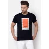 RedTape Navy Graphic Print Pure Cotton Men's T-Shirt