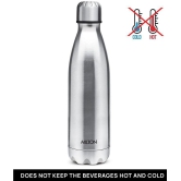 Milton - SHINE 1000 Silver Water Bottle 900 mL ( Set of 1 ) - Silver