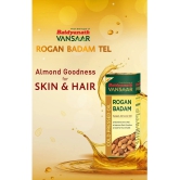 Vansaar Rogan Badam Oil 100ml| 100% Pure Badam Tel for Glowing Skin & Hair Growth