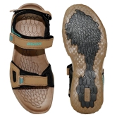 ASIAN - Brown Mens Floater Sandals - None