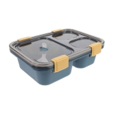 Handa - Plastic Lunch Box 3 - Container ( Pack of 1 )