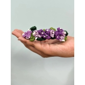 Purple Tulips Hair Clip