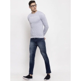 Rodamo  Men Grey Solid Sweatshirt