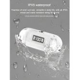 VEhop Transparent PRO Bluetooth True Wireless (TWS) In Ear 30 Hours Playback Fast charging,Powerfull bass IPX4(Splash & Sweat Proof) White