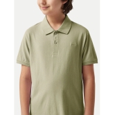 Radprix Green Cotton Blend Boys Polo T-Shirt ( Pack of 1 ) - None