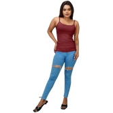 Radprix Cotton Camisoles - Maroon Single - None