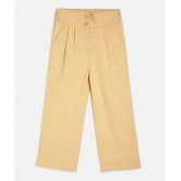 MINI KLUB Beige Woven Pant For Kids Girls - 8Y