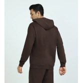 Cruze French Terry Cotton Hoodies Malt Brown XL