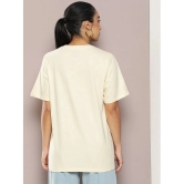 Dillinger Off White Cotton Womens T-Shirt ( Pack of 1 ) - None