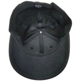 Zacharias - Black Cotton Blend Men''s Cap ( Pack of 1 ) - Black